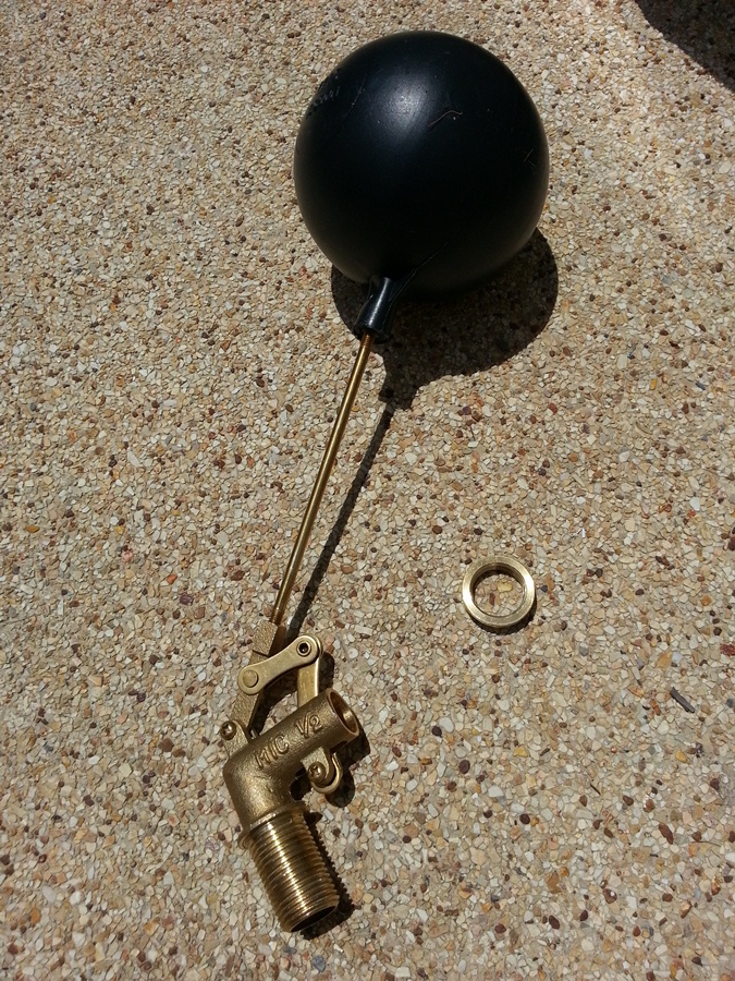 Кран с поплавком